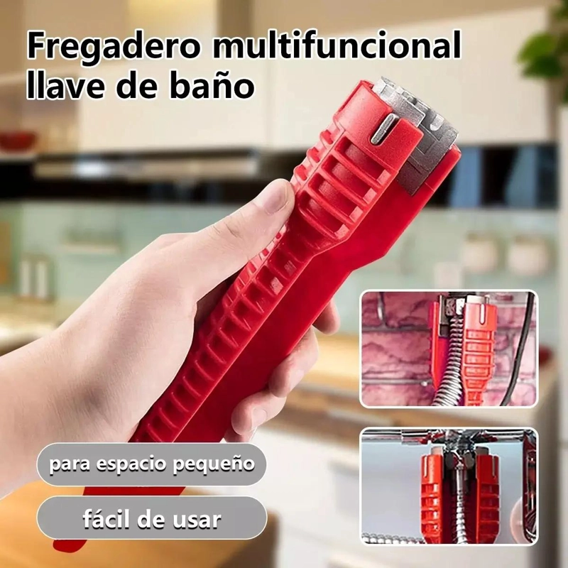 LLAVE AJUSTABLE DE ALEACION DE ALUMINIO - 4
