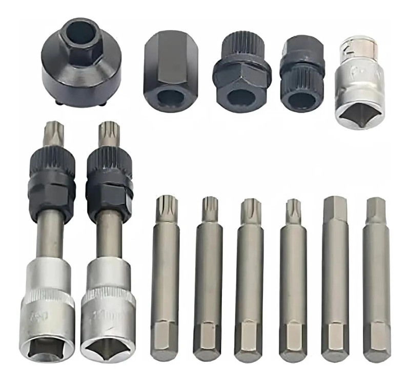 JUEGO DE PUNTAS PARA EXTRACTOR DE POLEAS 13 PIEZAS - 10