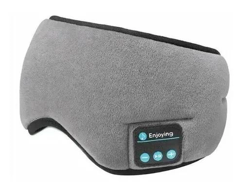 MASCARA DE DORMIR CON AURICULARES BLUETOOTH 5.0 Y MICROFONO - 1