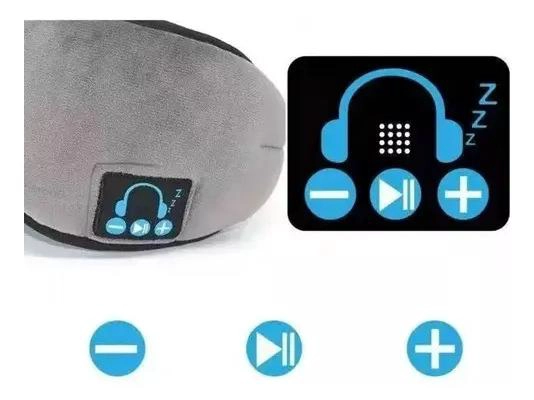 MASCARA DE DORMIR INALAMBRICA CON AURICULARES BLUETOOTH 5.0 - 5