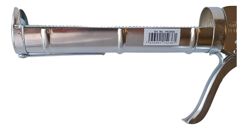 PISTOLA CALAFATEADORA DE ACERO CON CORTADOR DE TUBO - 2