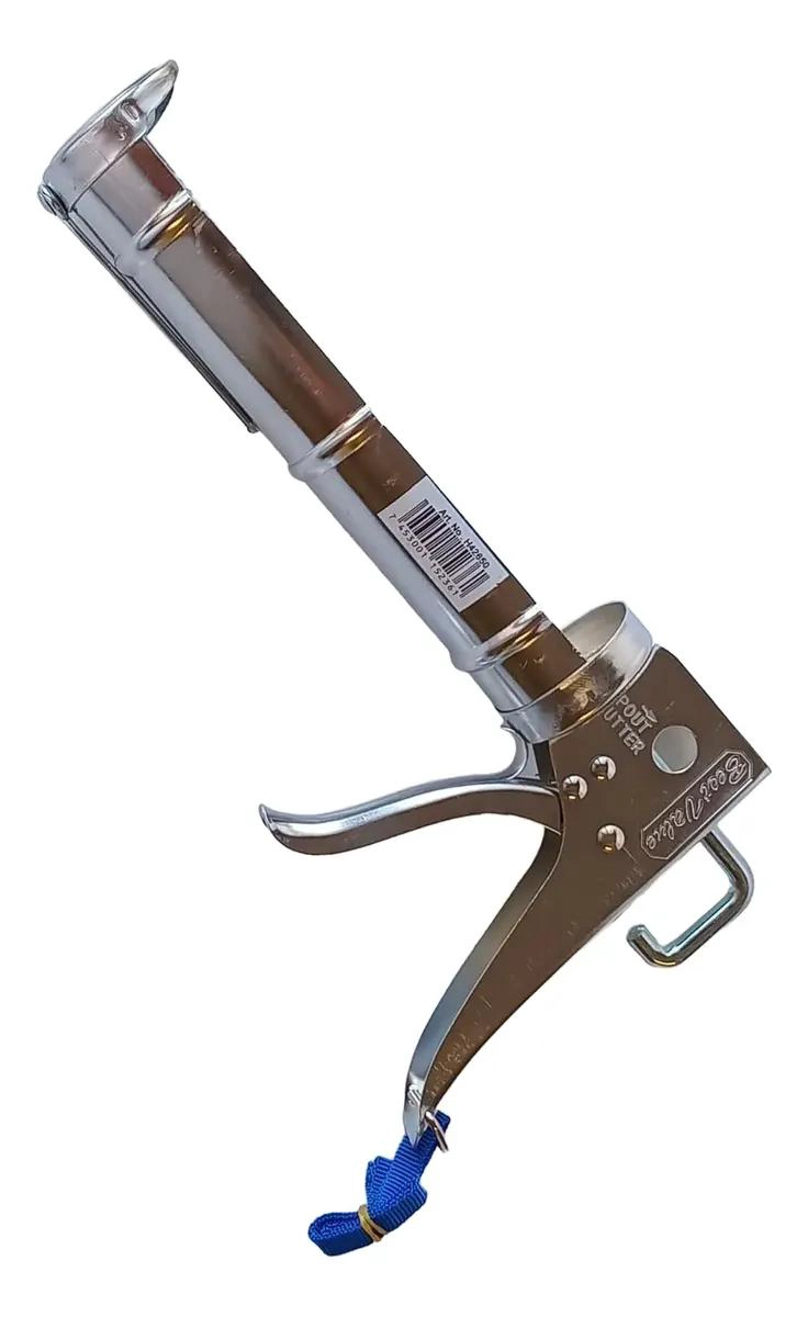 PISTOLA CALAFATEADORA DE ACERO CON CORTADOR DE TUBO - 4