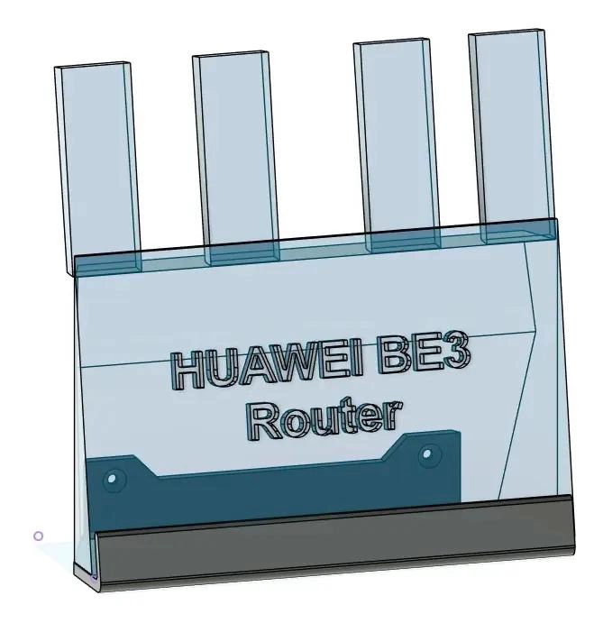 SOPORTE DE PARED PARA ROUTER HUAWEI BE3 EN COLOR NEGRO - 4