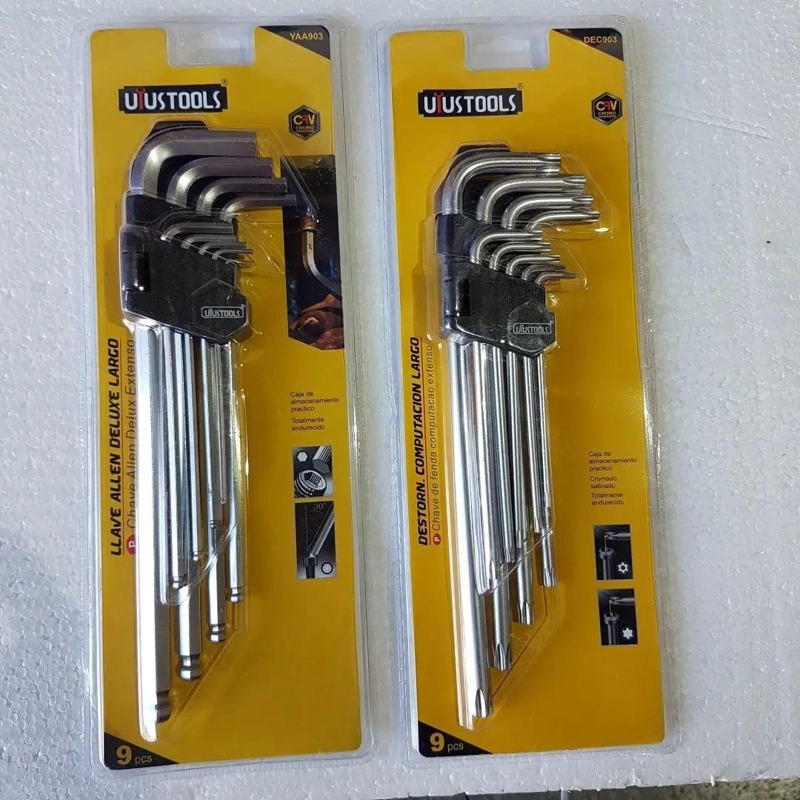 SET LLAVES ALLEN Y TORX DE ACERO - 2