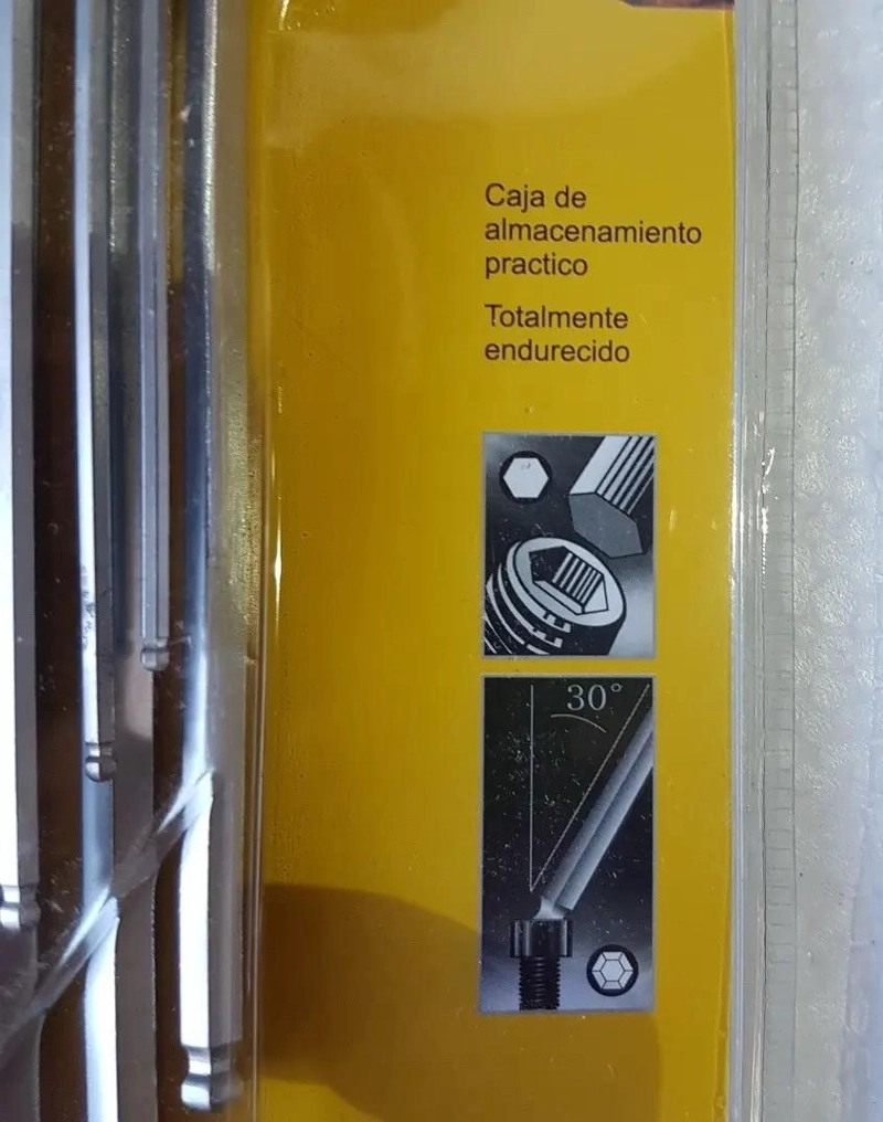 SET LLAVES ALLEN Y TORX DE ACERO - 3