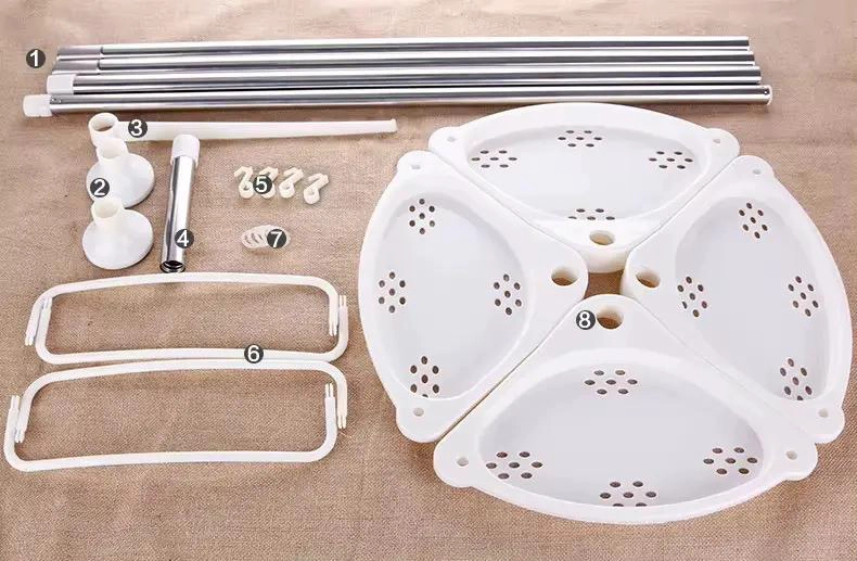 ORGANIZADOR DE BAÑO ESQUINERO CON 4 REPISAS AJUSTABLES - 2