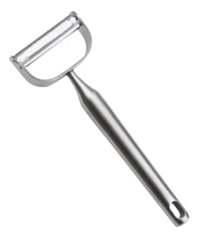 PELADOR DE ACERO INOXIDABLE CON DISEÑO ERGONOMICO PARA FRUTAS Y VERDURAS - 1