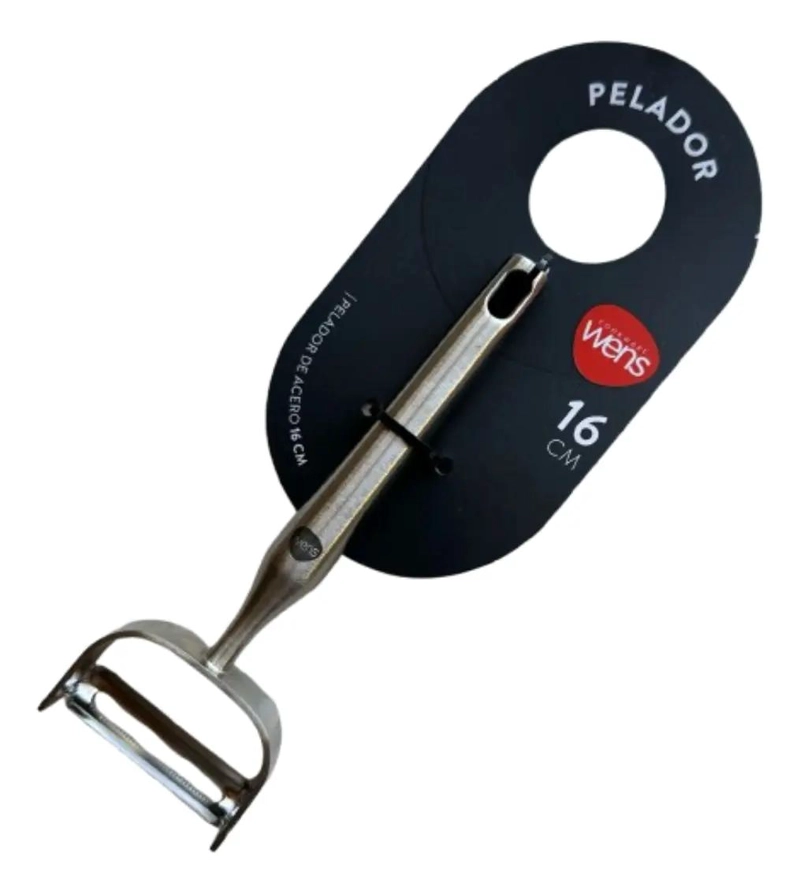 PELADOR DE ACERO INOXIDABLE CON DISEÑO ERGONOMICO PARA FRUTAS Y VERDURAS - 2