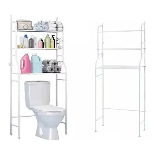 ESTANTE ORGANIZADOR DE BAÑO METALICO DE 3 NIVELES - 2