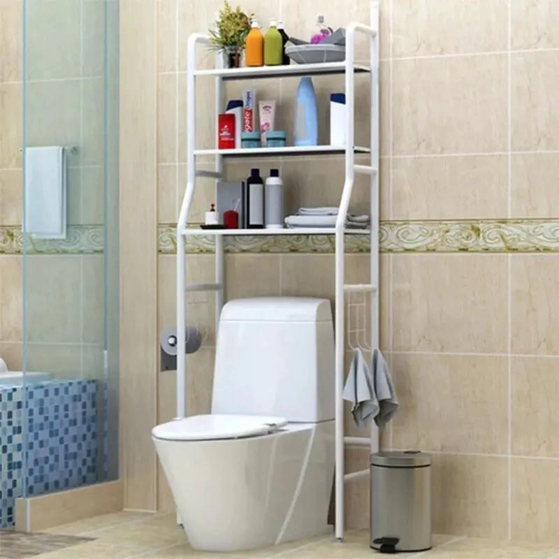 ESTANTE ORGANIZADOR DE BAÑO METALICO DE 3 NIVELES - 3