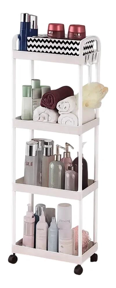 CARRO ORGANIZADOR MULTIUSOS 4 NIVELES CON RUEDAS PARA HOGAR - 1
