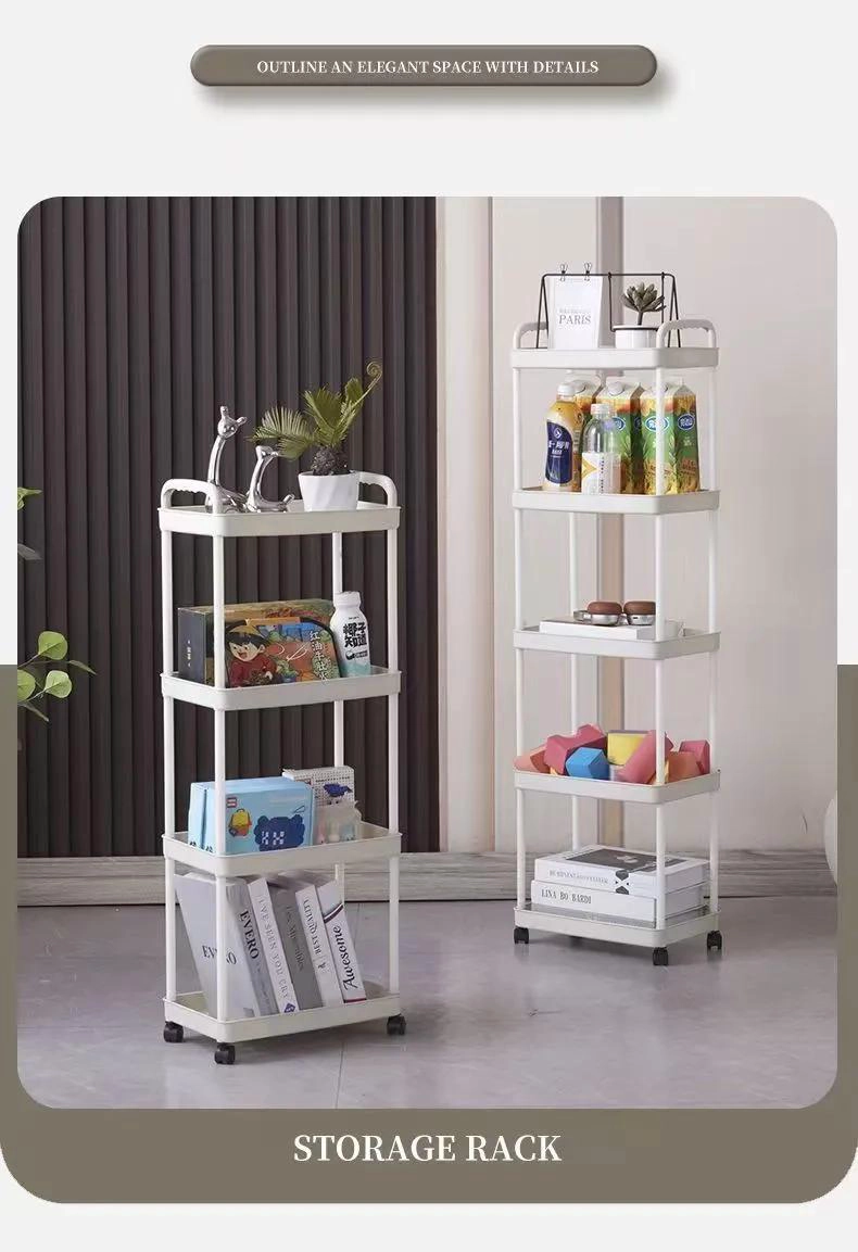 CARRO ORGANIZADOR MULTIUSOS 4 NIVELES CON RUEDAS PARA HOGAR - 5
