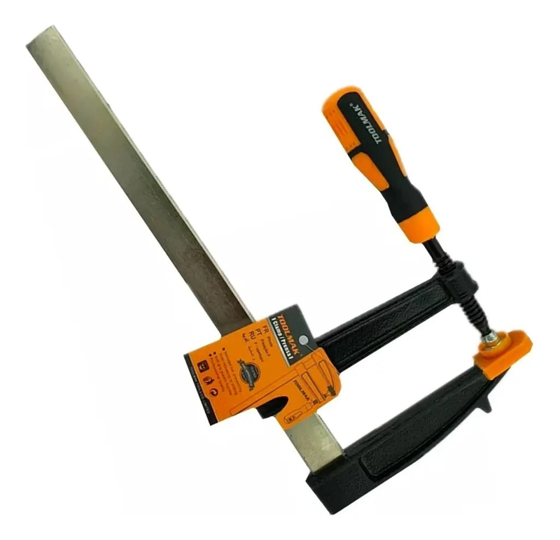 PRENSA SARGENTO CARPINTERO 120X500 MM PARA MADERA - 1