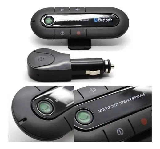 MANOS LIBRES BLUETOOTH PARA AUTOS CON ALTAVOZ INTEGRADO - 1
