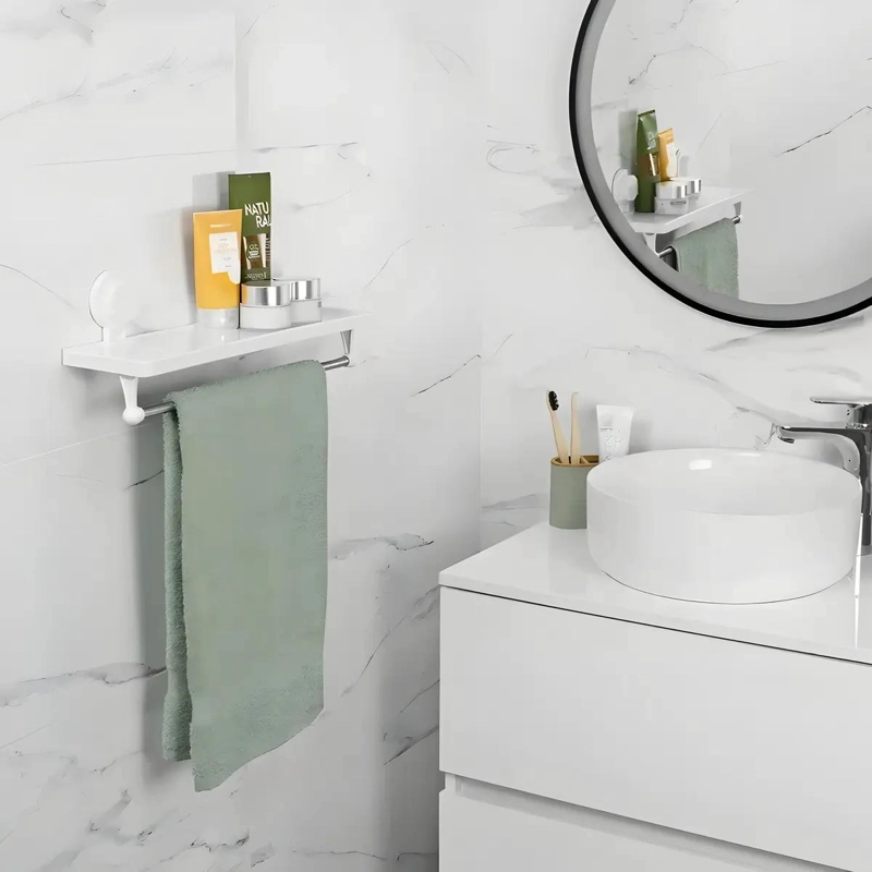 ESTANTE ORGANIZADOR DUCHA VENTOSA ADHESIVA RESISTENTE AL AGUA - 2