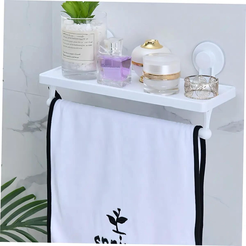ESTANTE ORGANIZADOR DUCHA VENTOSA ADHESIVA RESISTENTE AL AGUA - 4