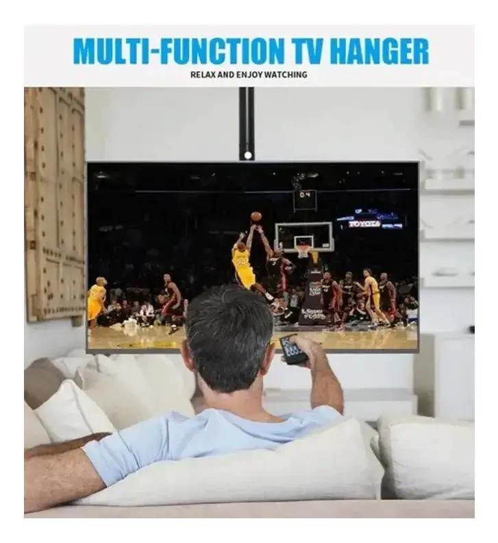 SOPORTE AJUSTABLE PARA TV DE TECHO Y PARED DE 26 A 55 PULGADAS - 4