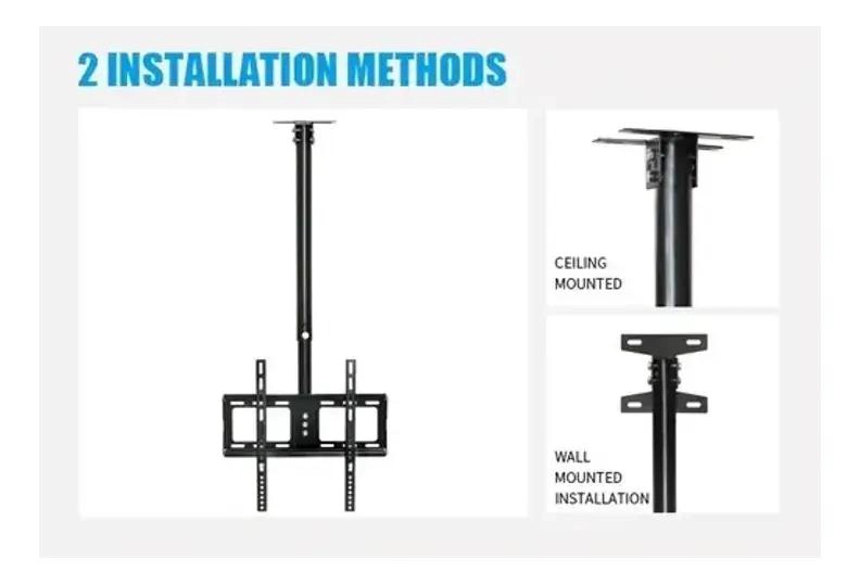 SOPORTE AJUSTABLE PARA TV DE TECHO Y PARED DE 26 A 55 PULGADAS - 5