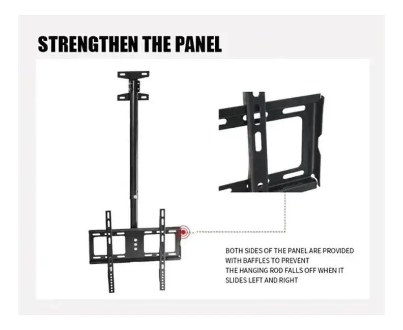 SOPORTE AJUSTABLE PARA TV DE TECHO Y PARED DE 26 A 55 PULGADAS - 7