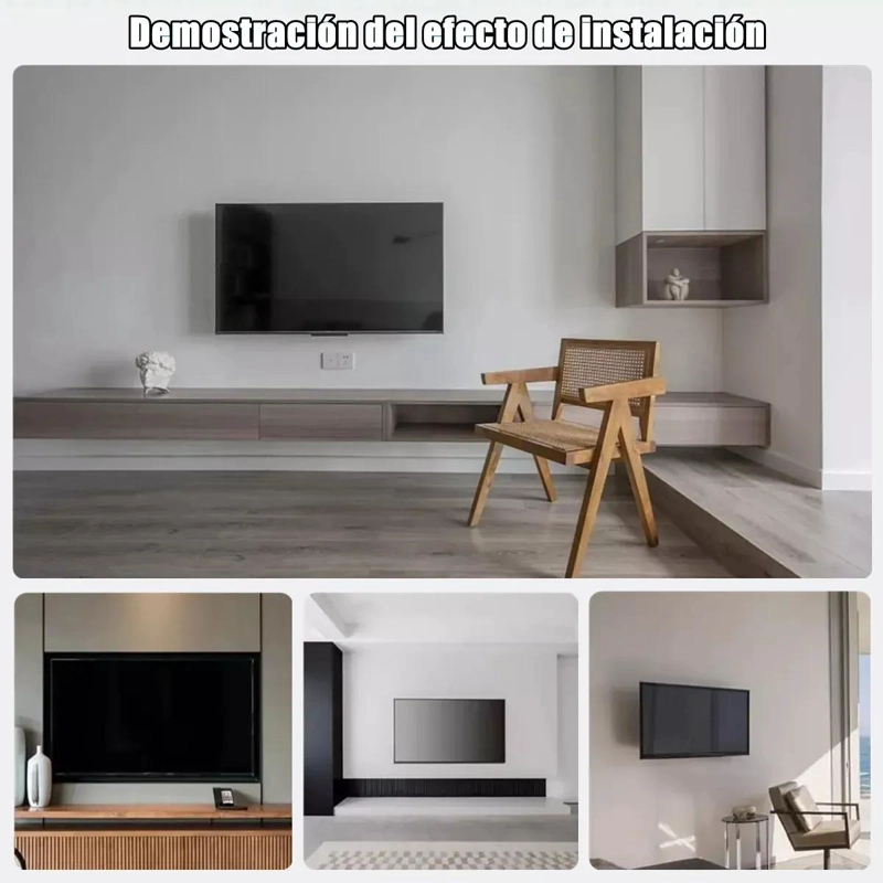 SOPORTE DE TV DOBLE BRAZO AJUSTABLE PARA PANTALLAS DE 32 A 70 PULGADAS - 3
