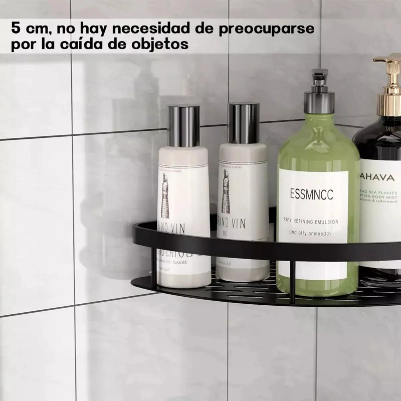 ESTANTES ESQUINERO ORGANIZADOR DUCHA BAÑO 2 PIEZAS - 5