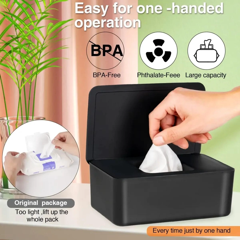 ORGANIZADOR SELLADO PARA TOALLITAS CON TAPA HERME TICA - 2