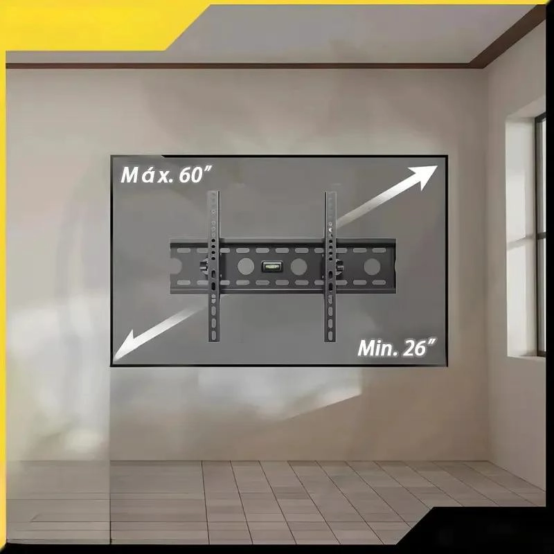 SOPORTE INCLINABLE PARA TV DE 26 A 60 PULGADAS EN PARED - 2
