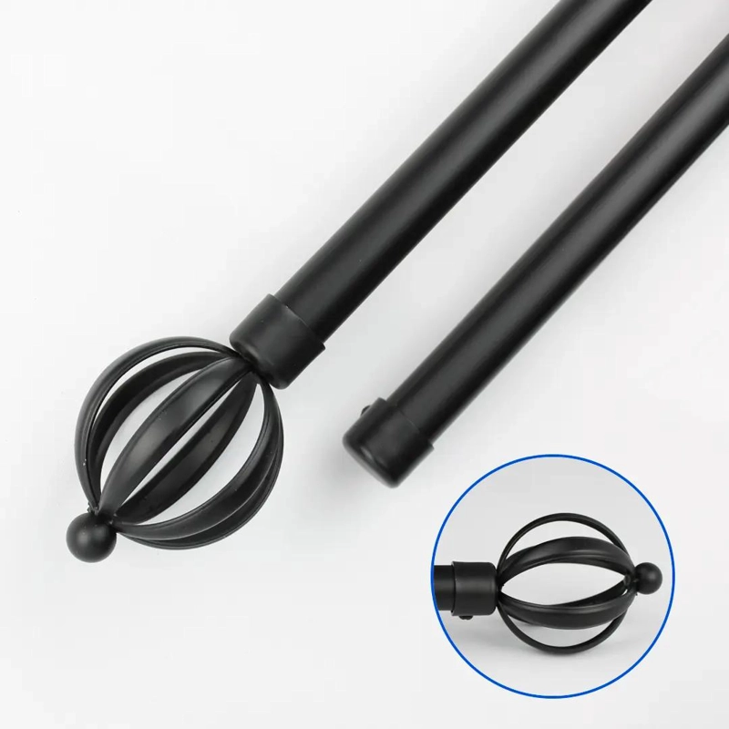 BARRAS METALICAS EXTENSIBLES PARA CORTINAS DE 120 A 210 CM - 5