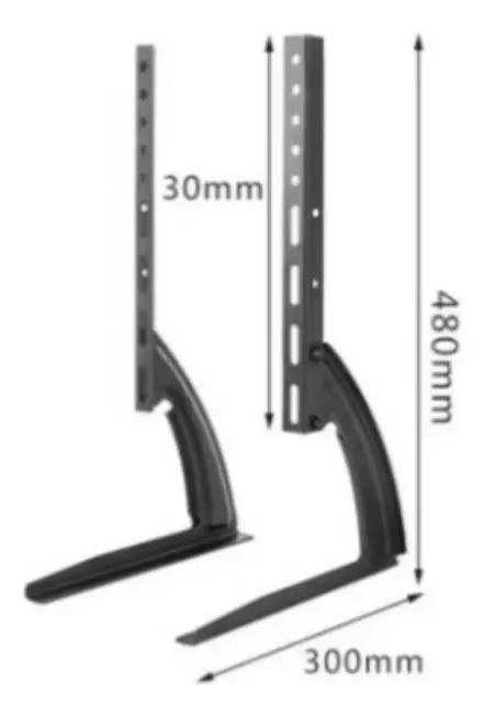 SOPORTE DE MESA PARA TV DE 37 A 75 PULGADAS CON INCLINACION - 9