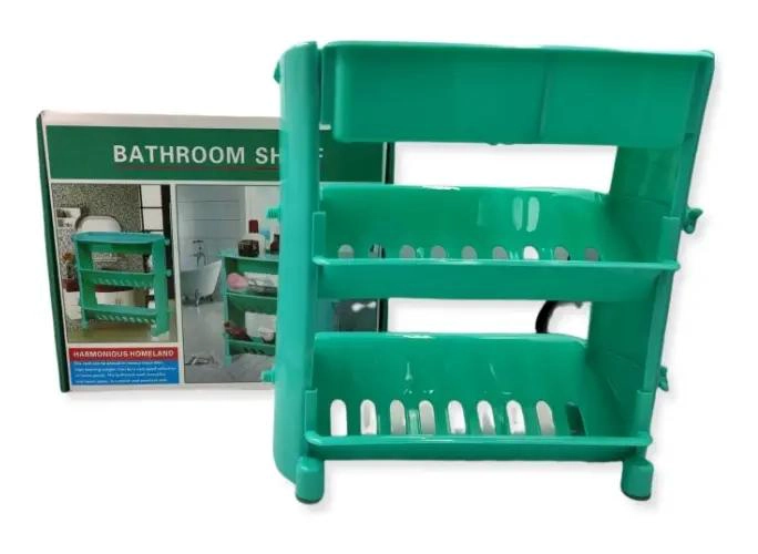 MINI ORGANIZADOR DE BAÑO 3 NIVELES PARA DUCHA Y LAVABO - 2