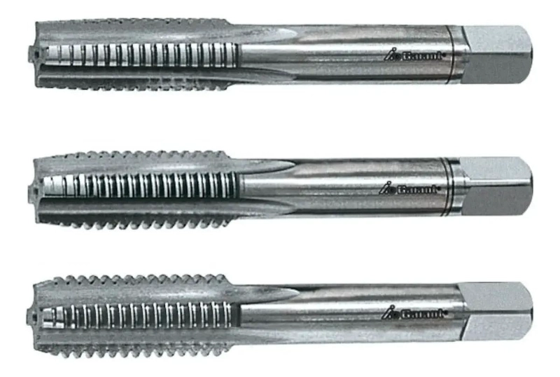 JUEGO DE MACHOS DE ROSCA 10 MM X 1.5 PARA METAL - 1