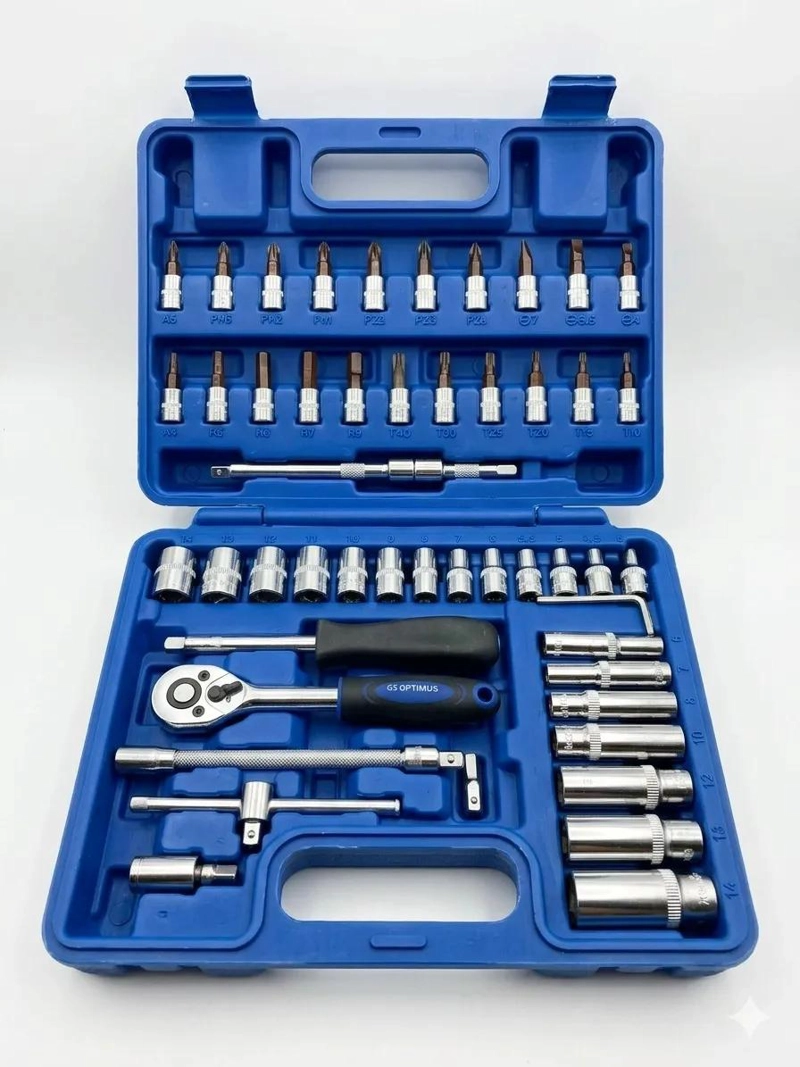 SET DE DADOS Y PUNTAS ALLEN 53 PIEZAS - 1