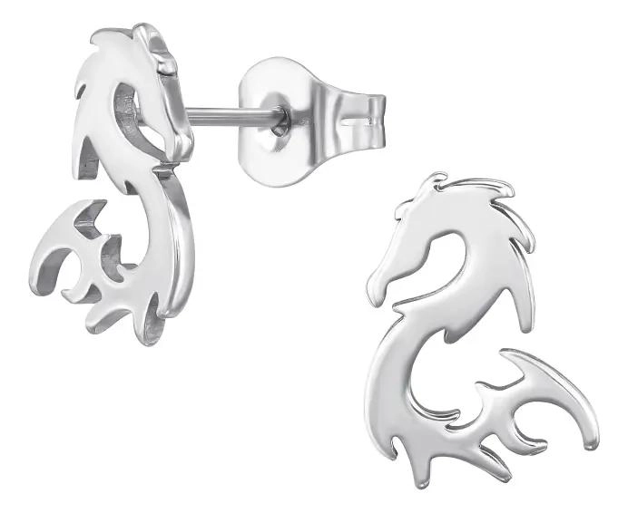 AROS UNISEX DE DRAGON EN ACERO QUIRURGICO PARA TODOS - 1