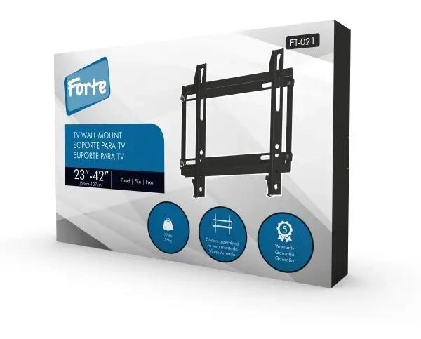 SOPORTE FIJO ULTRA SLIM PARA TELEVISORES DE 23 A 42 PULGADAS - 5