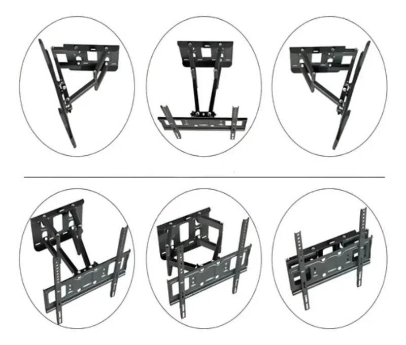 SOPORTE TV BRAZO DOBLE PLEGABLE PARA PANTALLAS DE 26 A 65 PULGADAS - 4