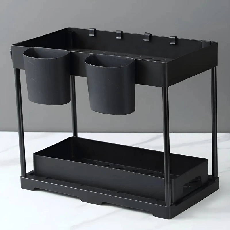 ORGANIZADOR DESLIZANTE PARA BAÑO Y COCINA CON CAJON - 1