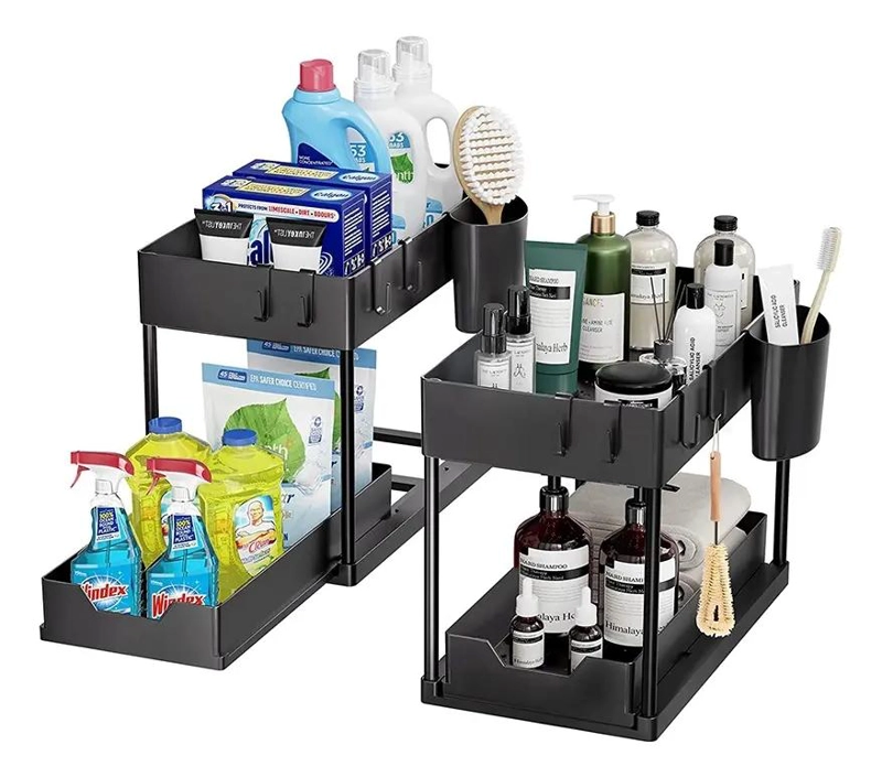ORGANIZADOR DESLIZANTE PARA BAÑO Y COCINA CON CAJON - 10