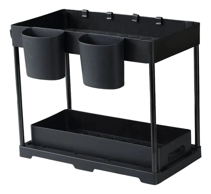 ORGANIZADOR DESLIZANTE PARA BAÑO Y COCINA CON CAJON - 9