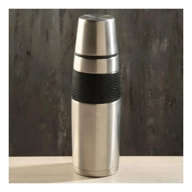 TERMO DE ACERO INOXIDABLE 500 ML COLOR PLATEADO - 3
