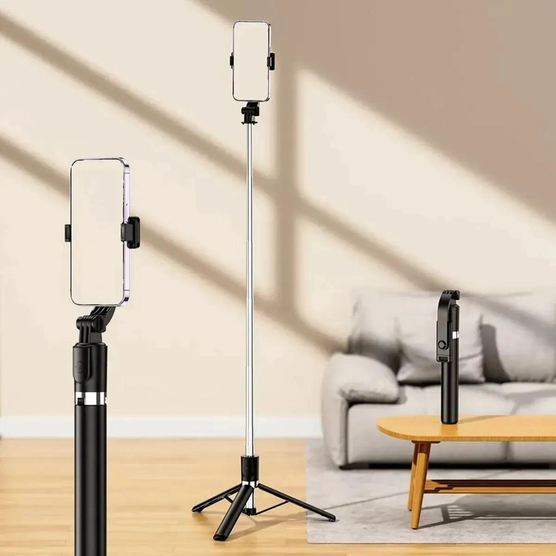 SELFIE STICK MONOPOD 3 EN 1 CON CONTROL REMOTO BLUETOOTH - 1