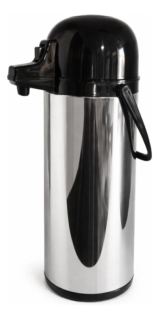 TERMO SIFON ACERO INOXIDABLE 1.9 LITROS PARA BEBIDAS CALIENTES Y FRIAS - 1