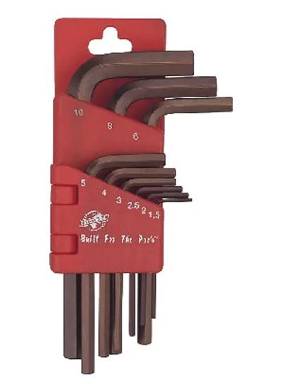 JUEGO DE LLAVES ALLEN 9 PIEZAS 1,5 A 10 MM - 1