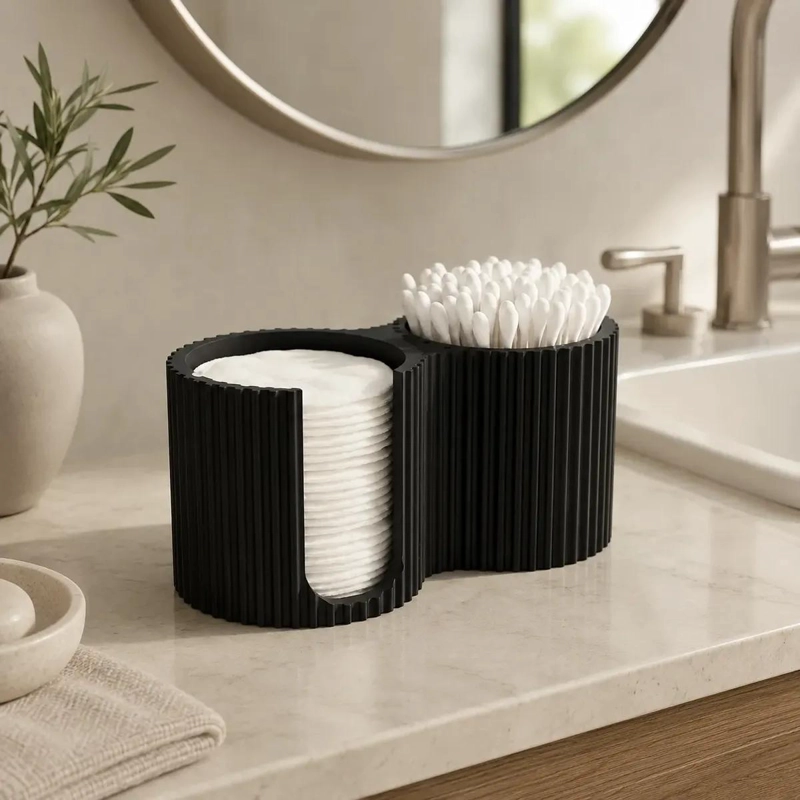 ORGANIZADOR DECORATIVO PARA BAÑO DE COSME TICOS Y ACCESORIOS - 1