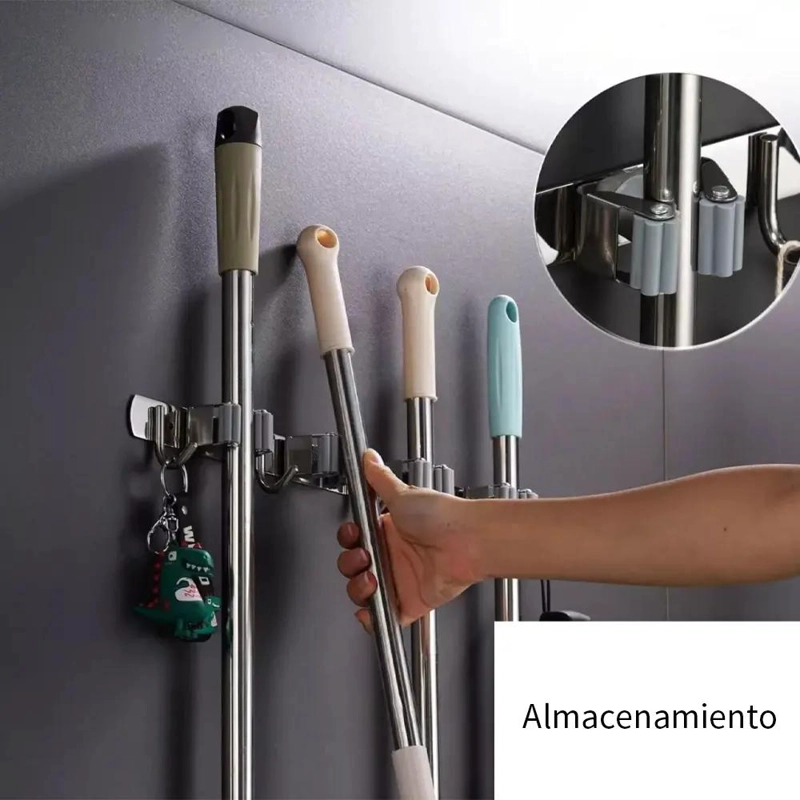 ESTANTE DE ALMACENAMIENTO MULTIFUNCIONAL PARA BAÑO Y COCINA - 6