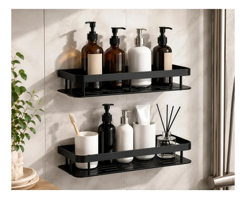 REPISA ORGANIZADORA ESQUINERA PARA DUCHA Y COCINA PACK DE 2 - 7