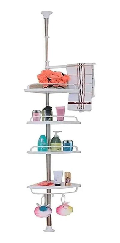 ORGANIZADOR ESQUINERO DUCHA BAÑO MULTIUSO 4 NIVELES AJUSTABLE - 3