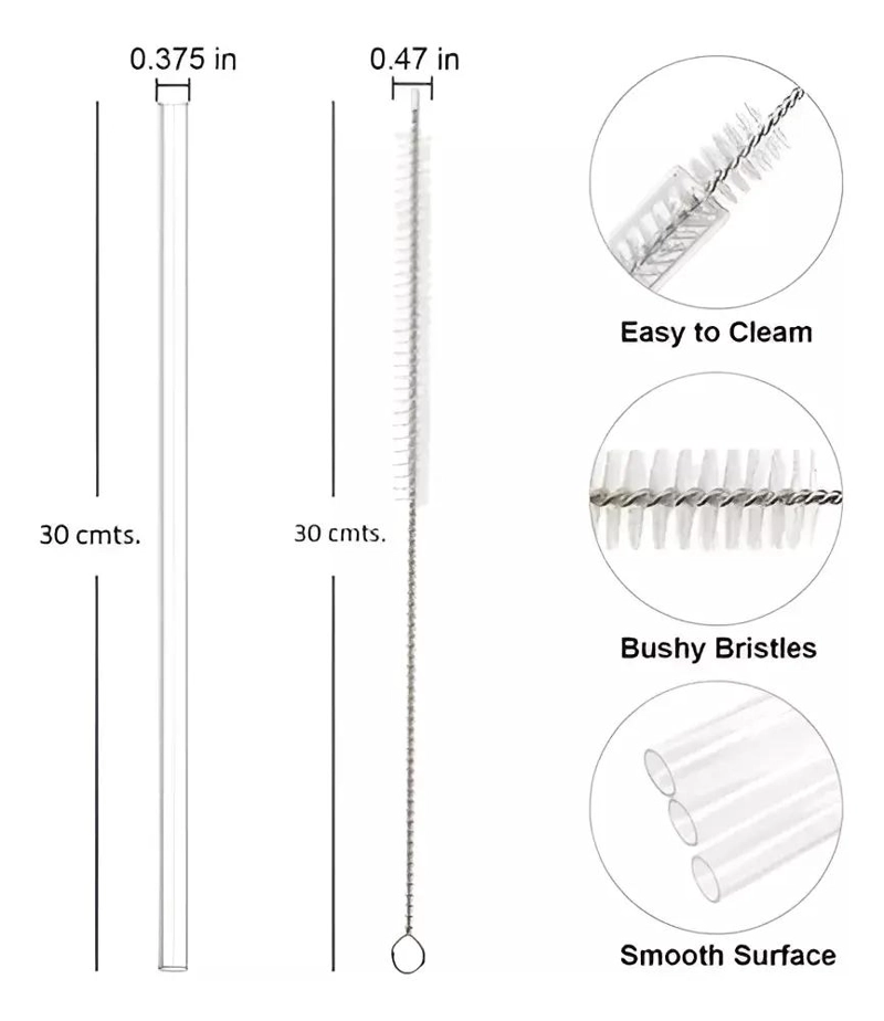 SET DE 2 BOMBILLAS REUTILIZABLES Y TAPA ANTIDERRA PARA VASO TE RMICO - 3