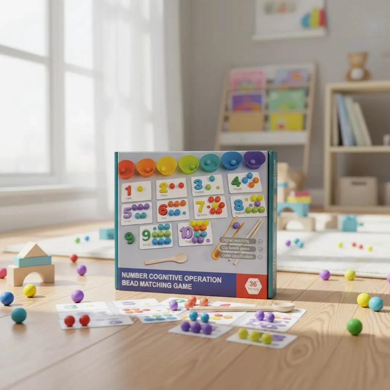 JUEGO DIDACTICO DE CONTEO Y CLASIFICACION DE COLORES - 2