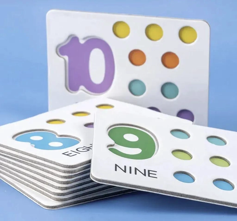 JUEGO DIDACTICO DE CONTEO Y CLASIFICACION DE COLORES - 7