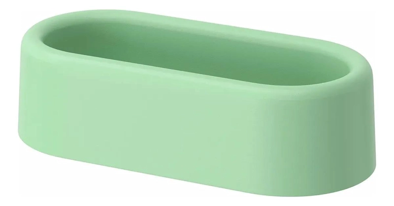 CESTA ORGANIZADORA DE BAÑO PARA NIÑOS CON VENTOSA COLOR MENTA - 1